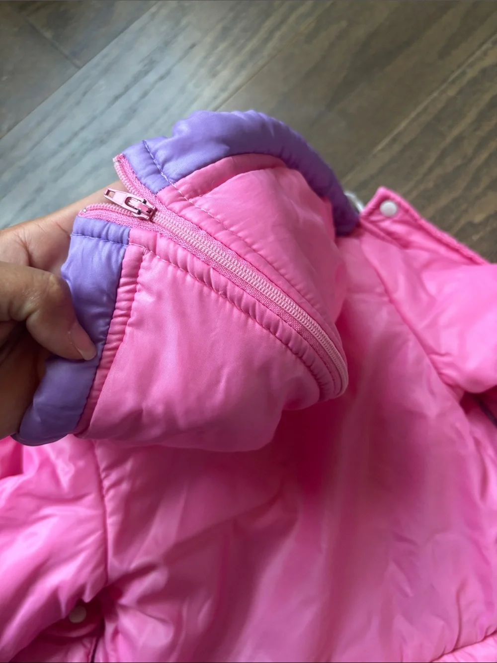 Lacoste Izod vintage Girls' Puffer Jacket